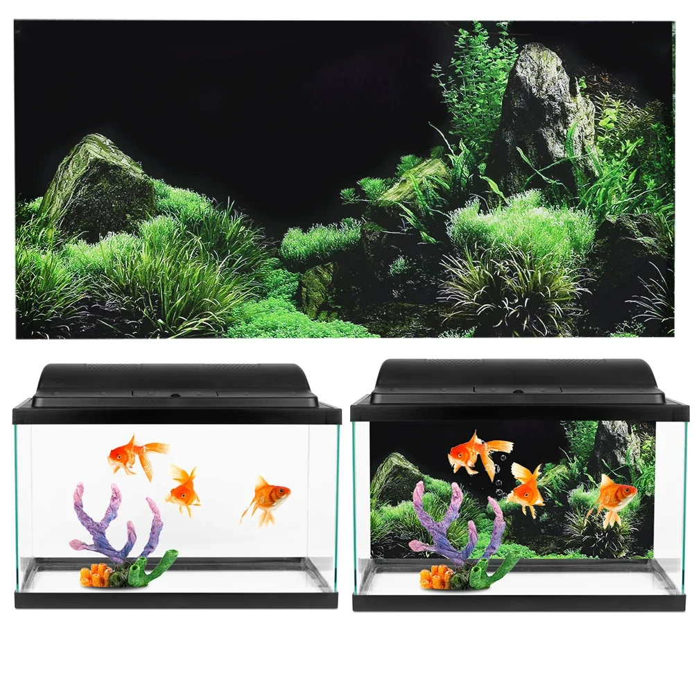 Sfondo per acquario 3d Sticker - Aquarium Fish Cartoon recensione e prezzo