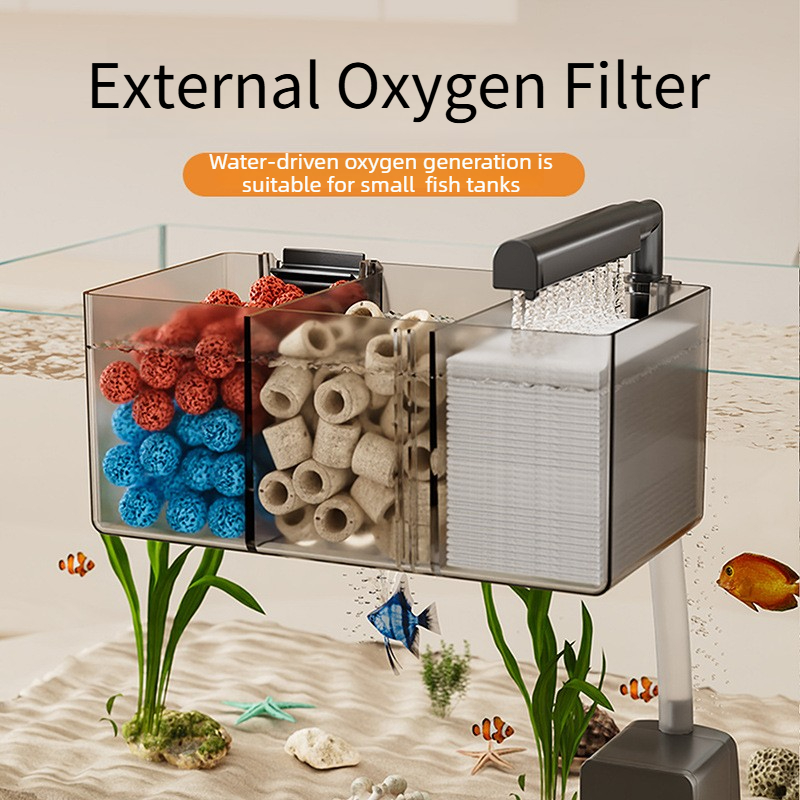 Piccola scatola filtro per acq - Aquarium Fish Waste Collector recensione e prezzo