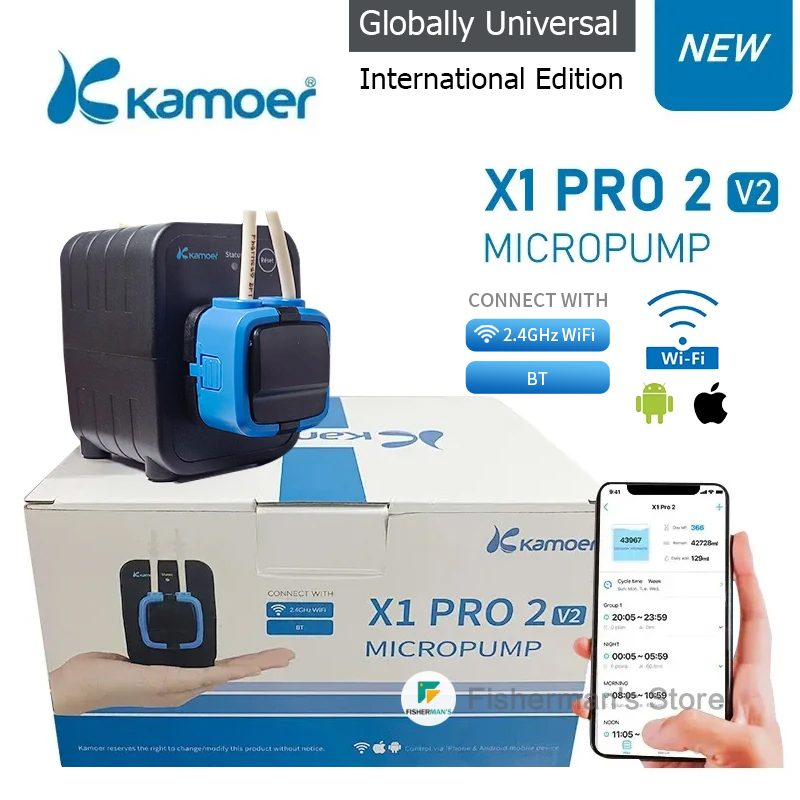 Kamoer X1 PRO 2 V2 Bluetooth W - Aquarium Fish Quarantine recensione e prezzo