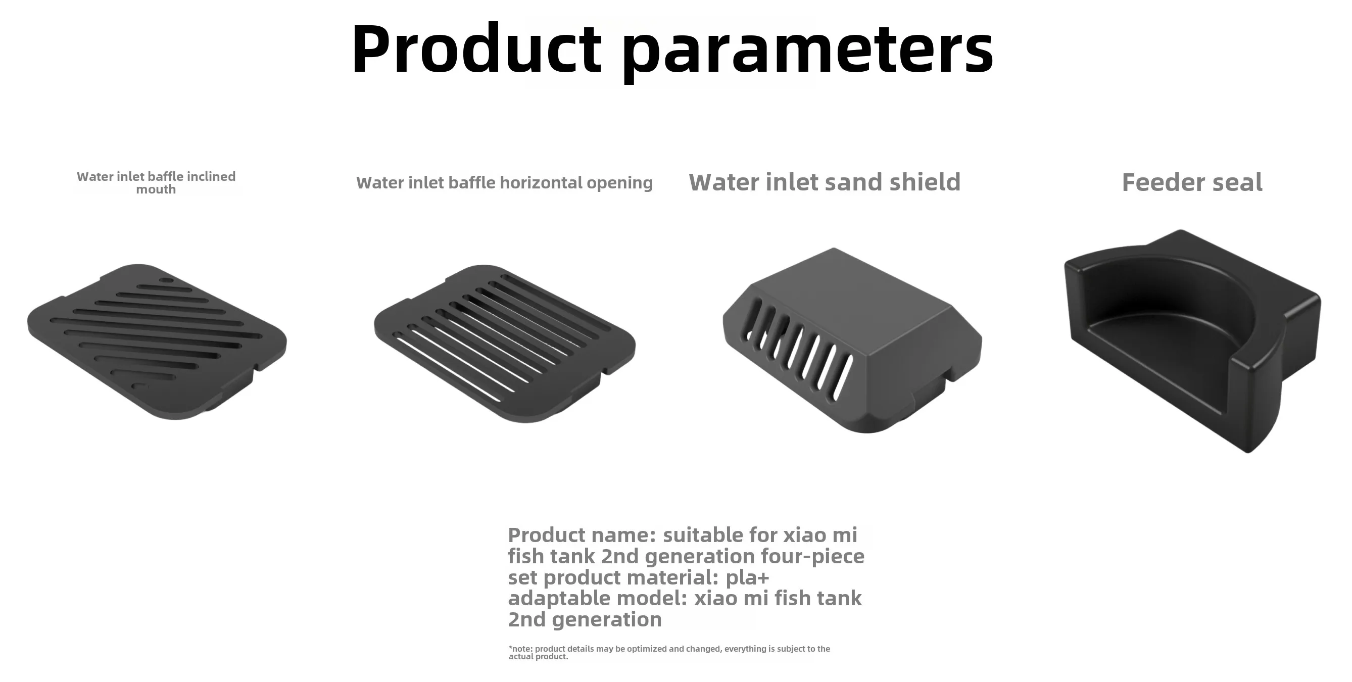 4 Pz/set Per xiaomi norma miji - Aquarium Xiaomi recensione e prezzo