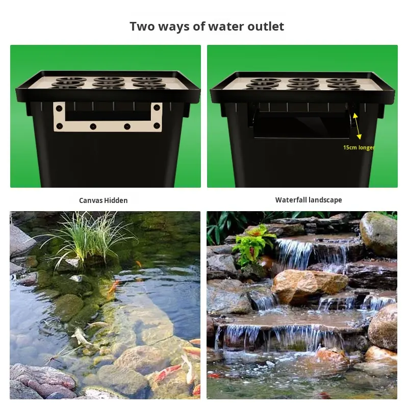 Sistema di filtraggio a cascat - Aquarium Fish Accessories recensione e prezzo