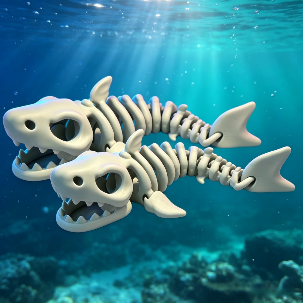 Scheletro di Squalo Decorativo - Aquarium Fish Cartoon recensione e prezzo