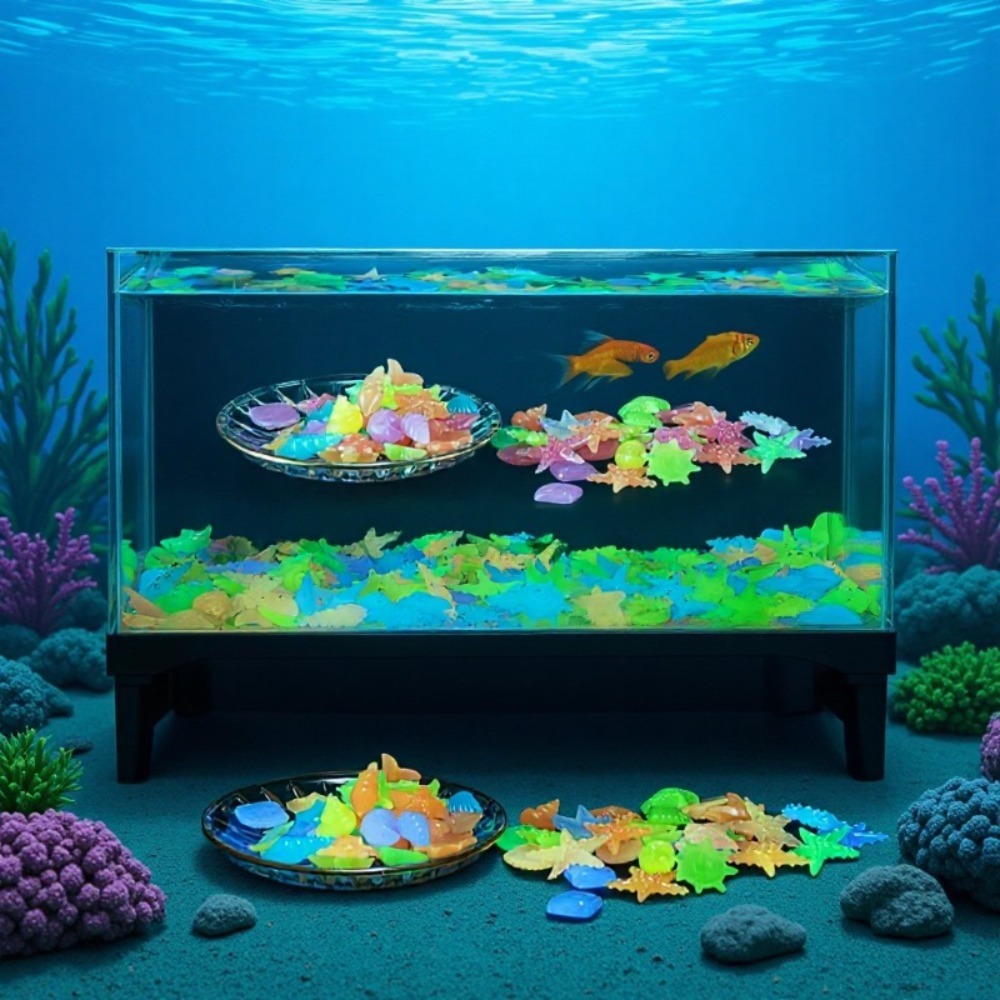 Pietre oceaniche luminose fluo - Aquarium Fish Quarantine recensione e prezzo