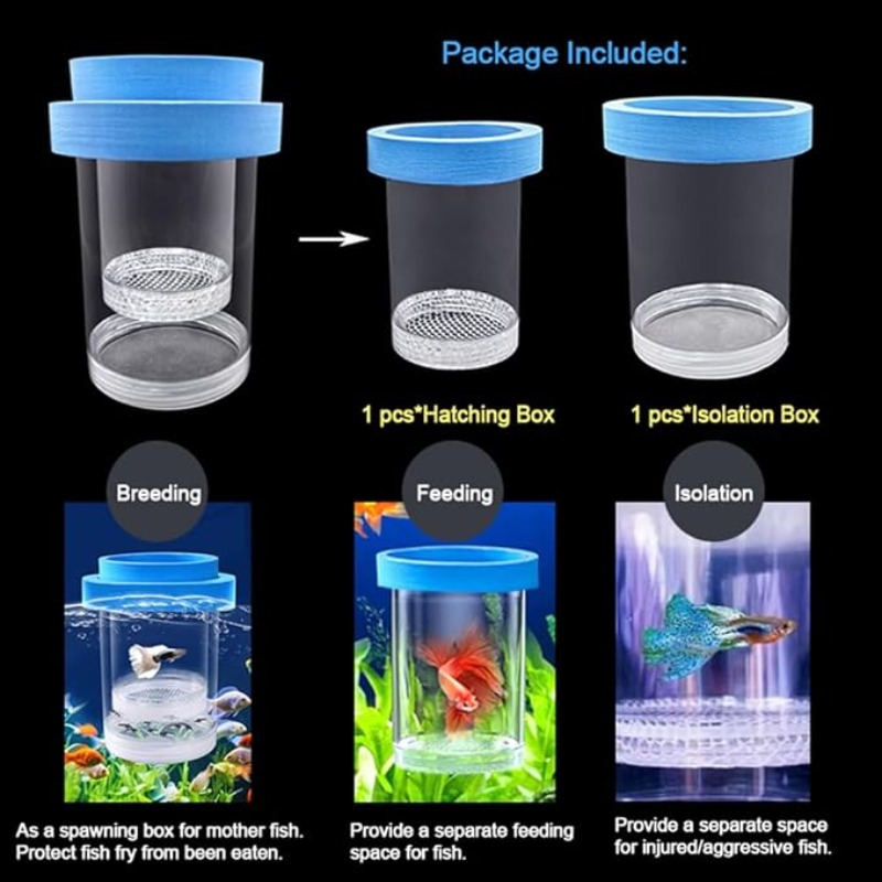 Scatola di isolamento per alle - Aquarium Fish Accessories recensione e prezzo