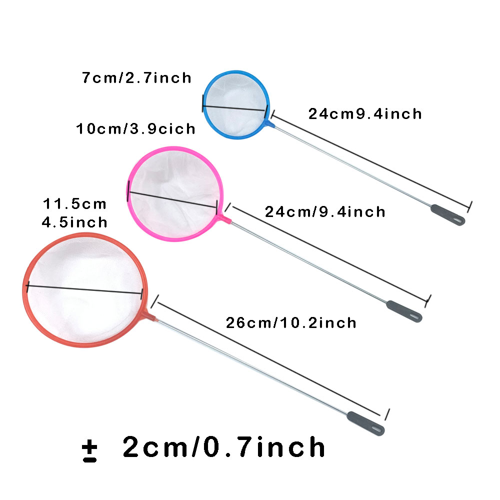 2/3Set Rete per pesci Gamberet - Aquarium Fish Net recensione e prezzo