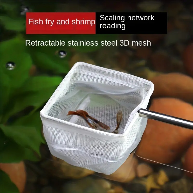 Manico quadrato rotondo in acc - Aquarium Fish Net recensione e prezzo