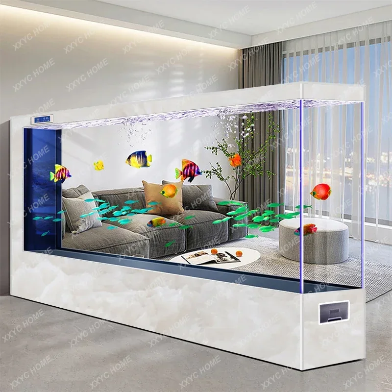 Acquario gigante da pavimento  - Live Fish Aquarium recensione e prezzo