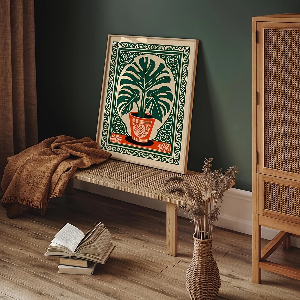 Bohemian Monstera Pianta Stamp - Live Plant Fertilizer recensione e prezzo