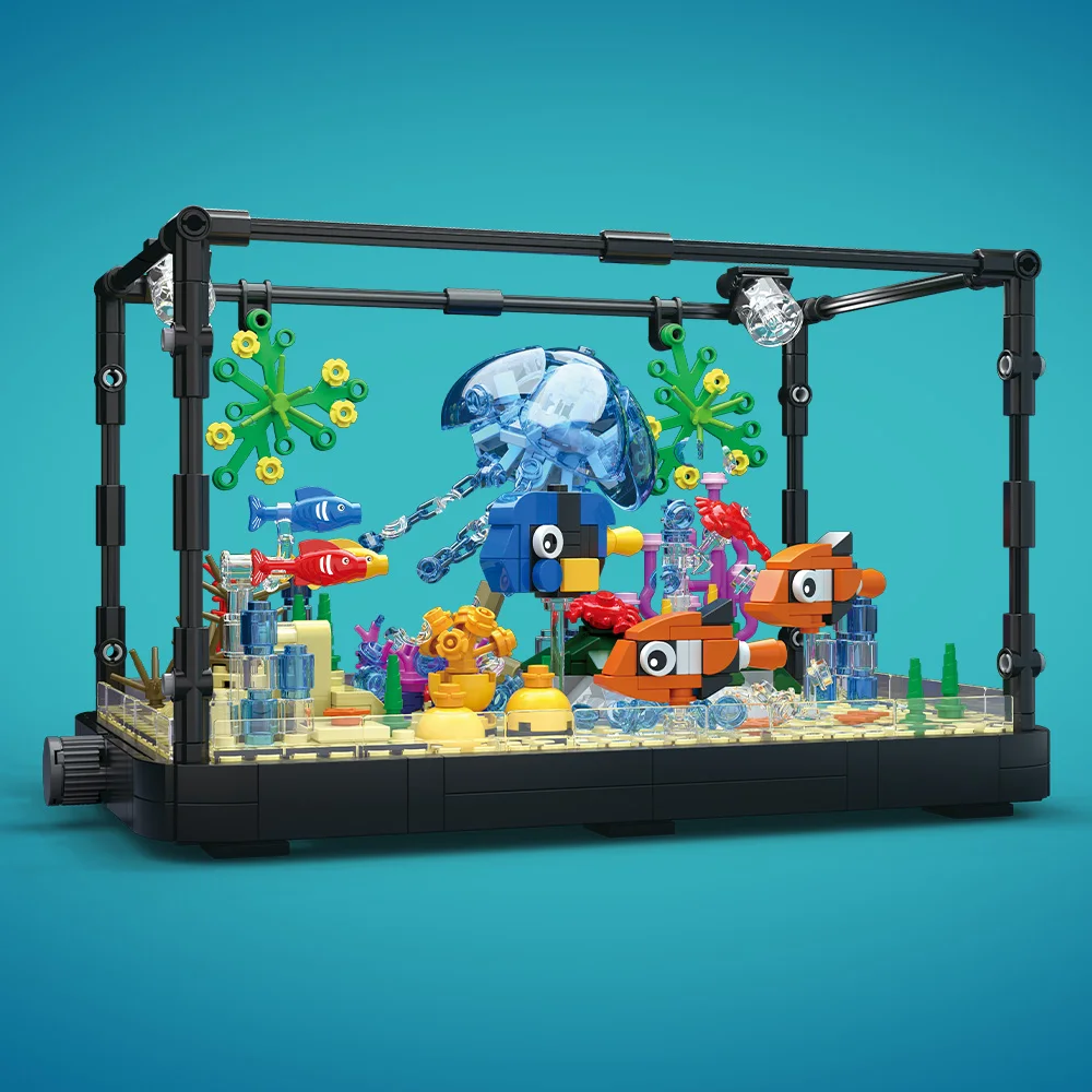 Set di blocchi da costruzione  - Aquarium Fish Games recensione e prezzo