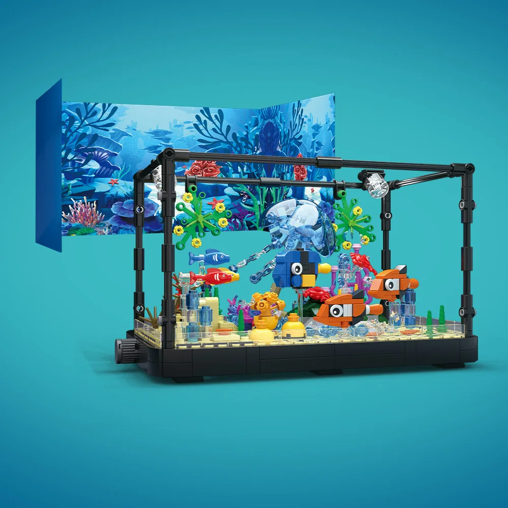 Set di blocchi da costruzione  - Aquarium Fish Games recensione e prezzo