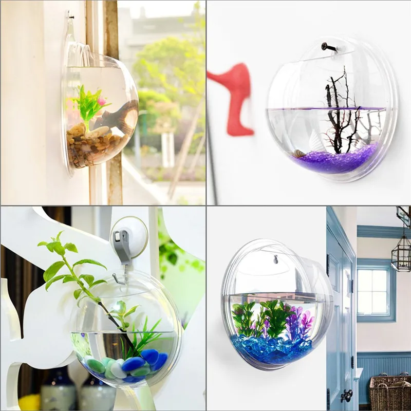Trasparente acrilico appeso a  - Aquarium Fish In Bowl recensione e prezzo