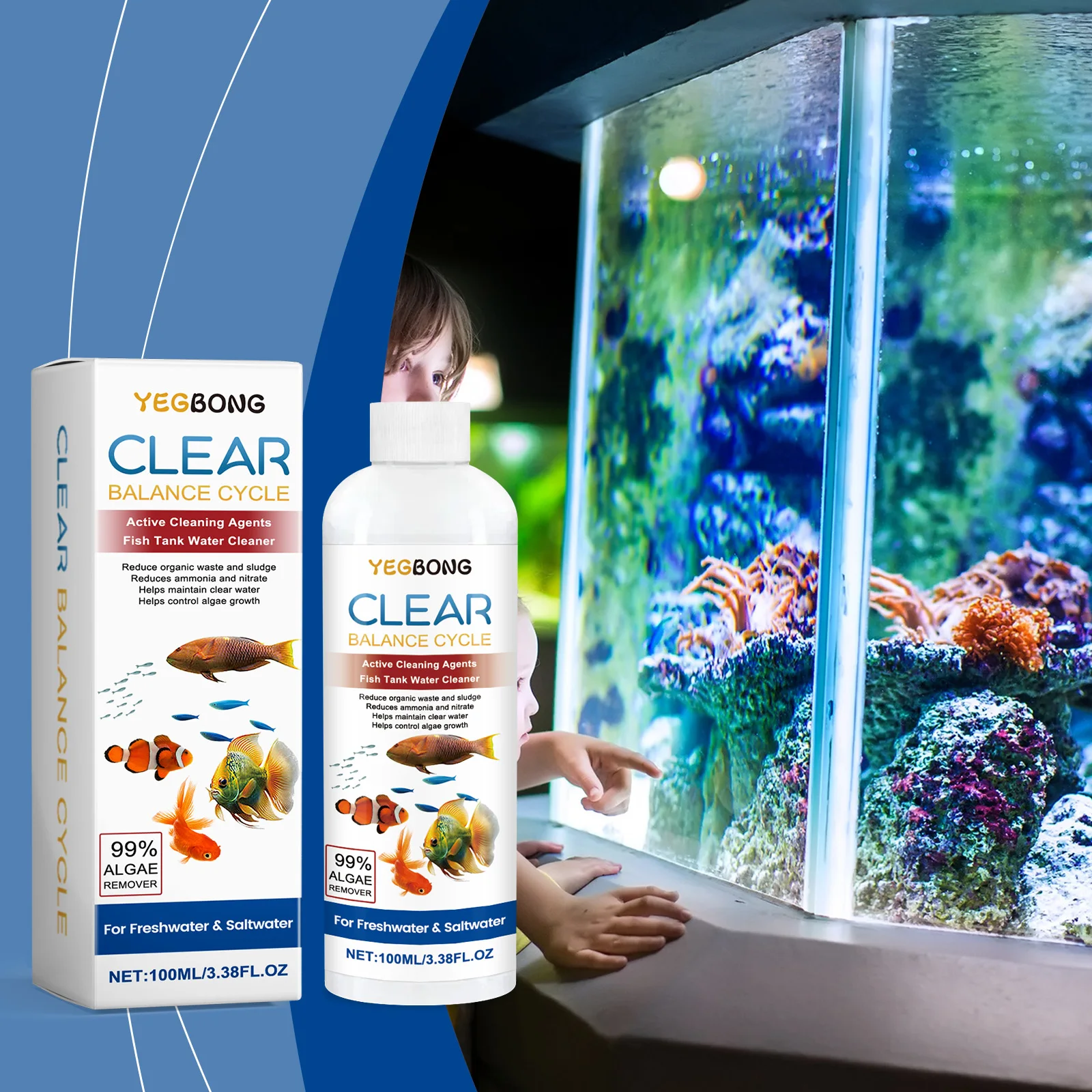 Dispositivo per la rimozione d - Aquarium Fish Waste Collector recensione e prezzo
