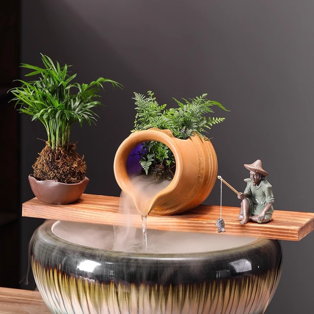 Fontana d'Acqua in Ceramica, O - Aquarium Fish Accessories recensione e prezzo
