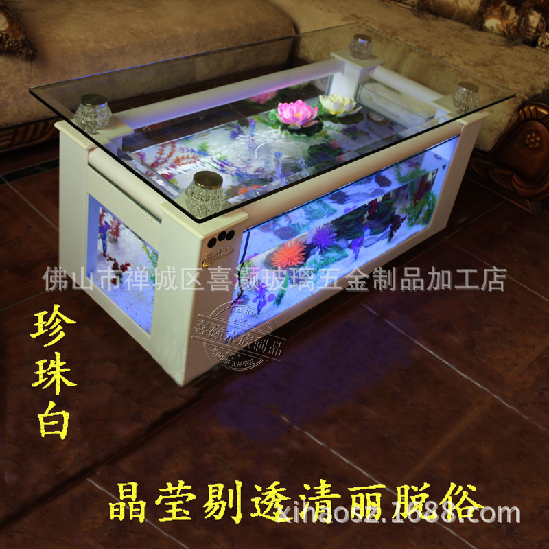 Tavolino da caffè con acquario - Live Fish Aquarium recensione e prezzo