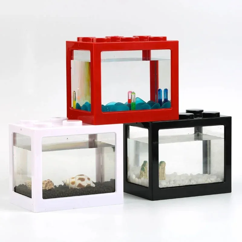 1L USB LED Desktop Mini Acquar - Live Fish Aquarium recensione e prezzo